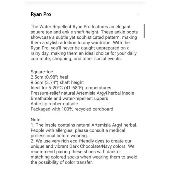 NWOB Vivaia Ryan Pro Square-Toe Boot •41/10• Water-Repellent Ankle Black $199 - Picture 6 of 10